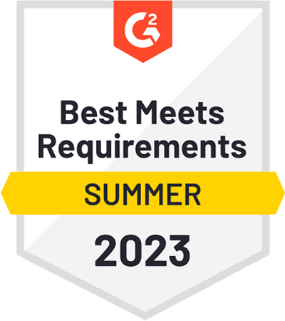 G2 Best Requirements Summer 2023