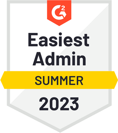 G2 Easiest Admin Summer 2023