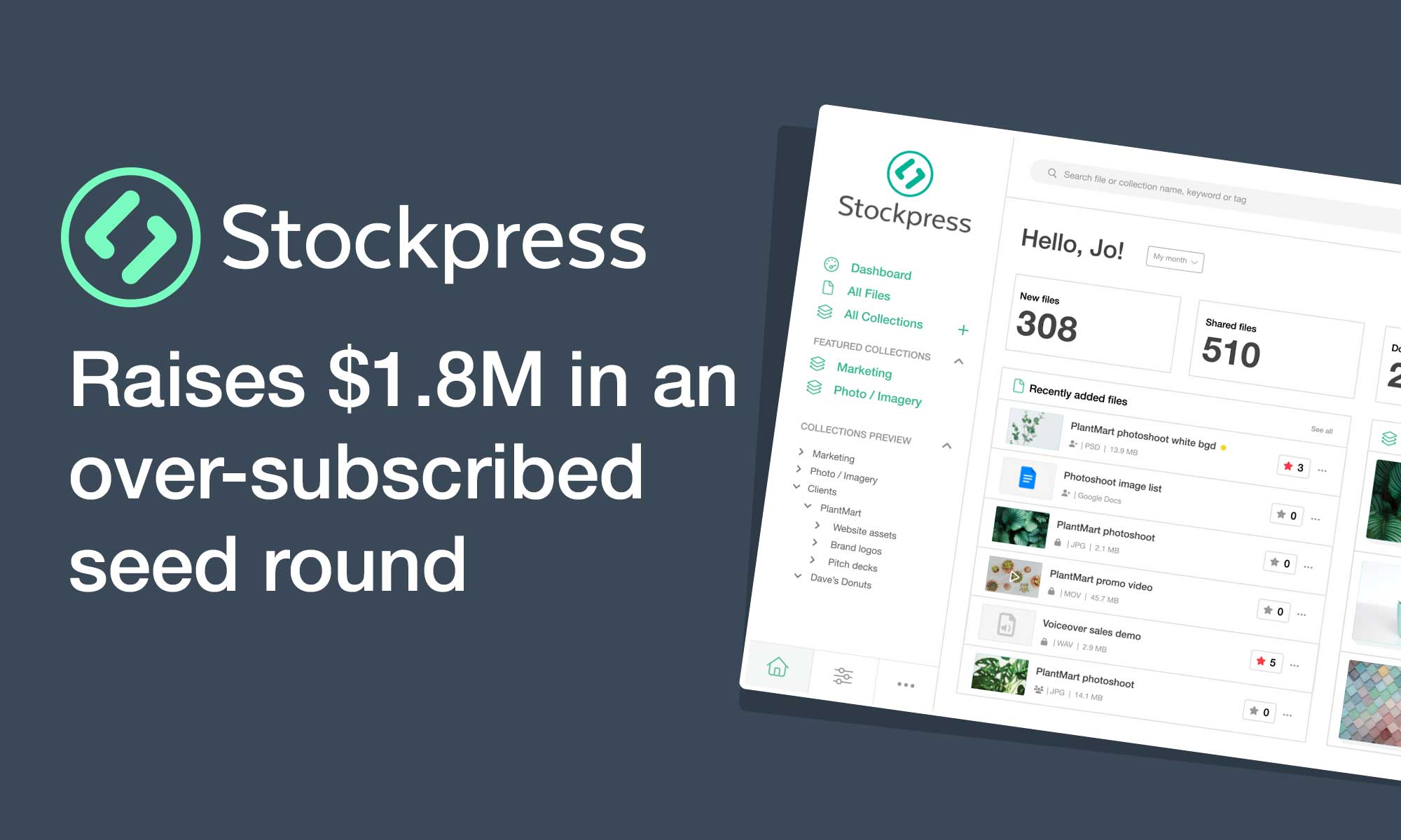 Stockpress raises 1.8M in an oversubscribed seed round