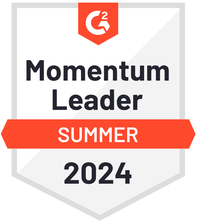 G2 Momentum Leader Summer 2024