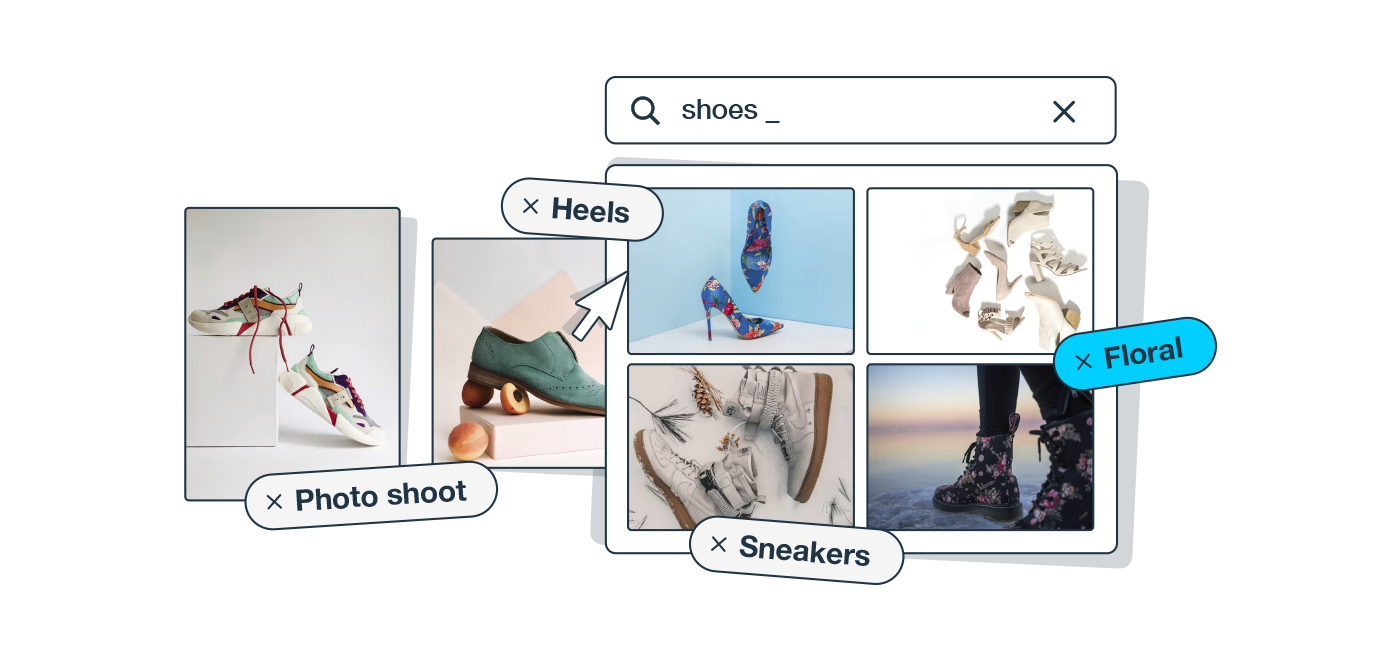 Search by keyword and tag