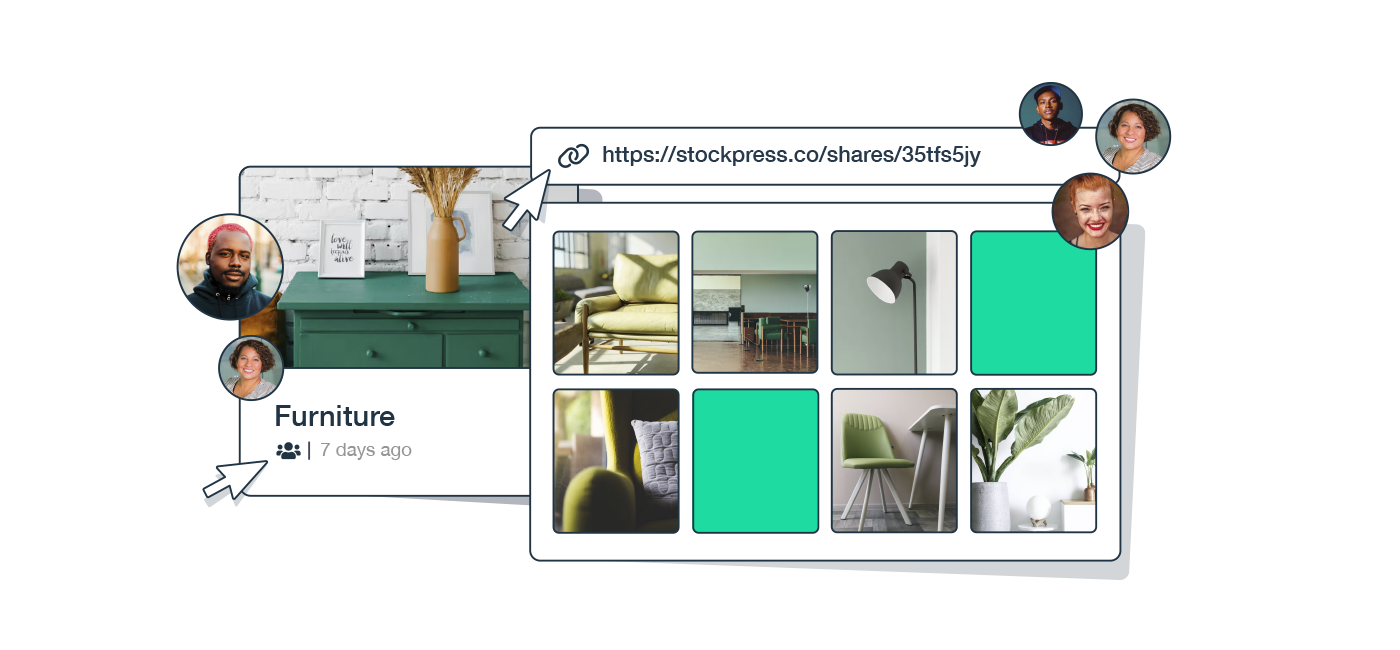 Customized access and share