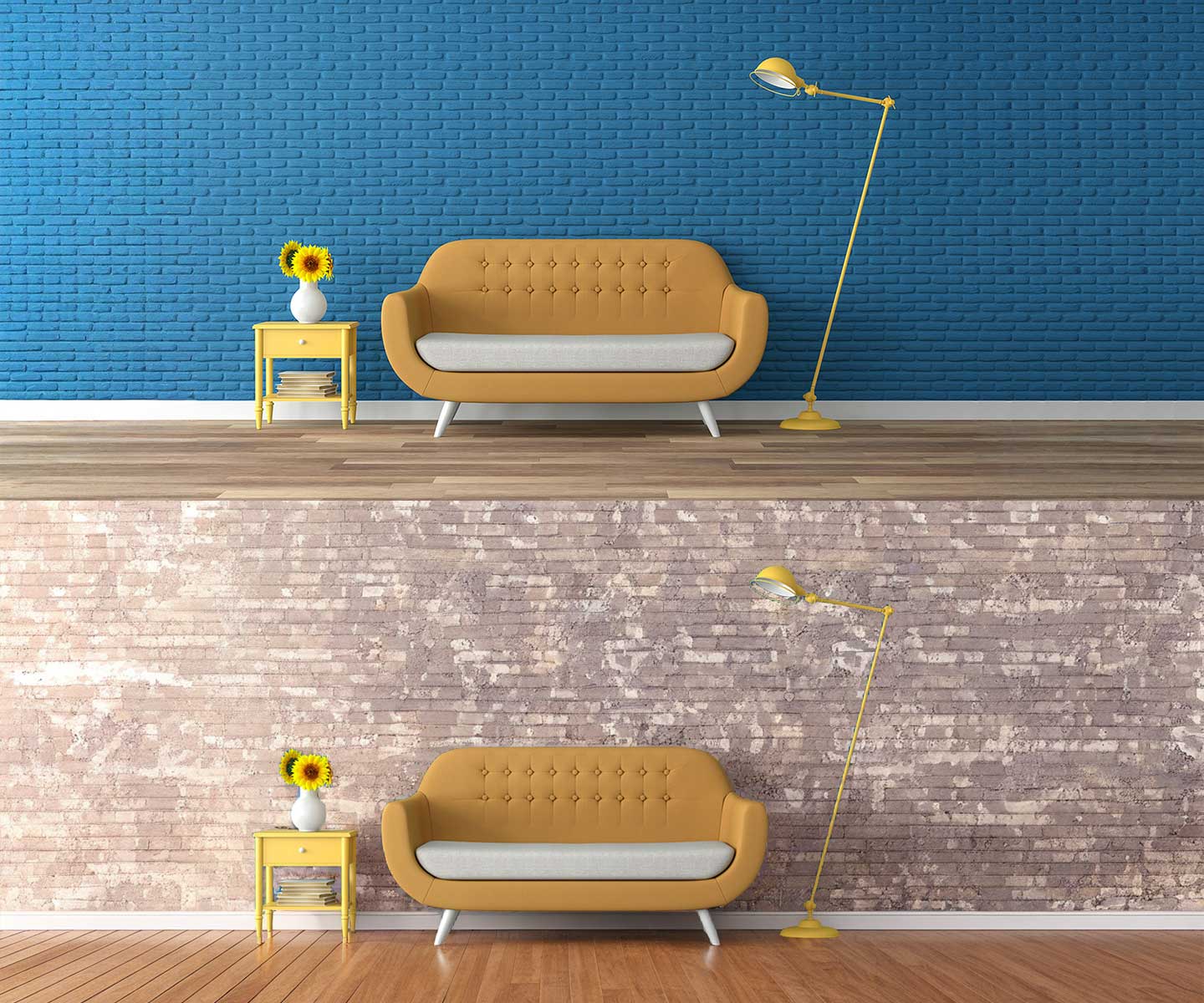 Background replacement with AI